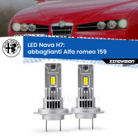 Abbaglianti LED Alfa romeo 159  2005 -2012: H7 Nava