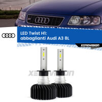 Abbaglianti LED Audi A3 8L 1996-2000: H1 11,000Lm