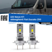 Abbaglianti LED Fiat Ducato 250 restyling 2014: H7 Nava