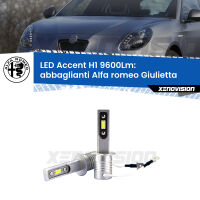 Abbaglianti LED H1 9600Lm per Alfa romeo Giulietta  2010 in poi