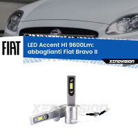 Abbaglianti LED H1 9600Lm per Fiat Bravo II  2006-2014