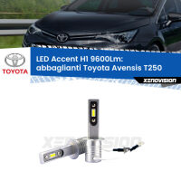 Abbaglianti LED H1 9600Lm per Toyota Avensis T250 2003-2008