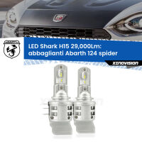 Abbaglianti LED H15 24,000Lm per Abarth 124 spider  2016-2019