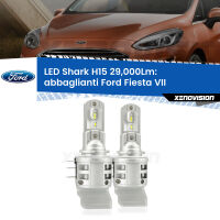 Abbaglianti LED H15 24,000Lm per Ford Fiesta VII  prima serie