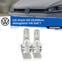 Abbaglianti LED H15 24,000Lm per VW Golf 7  2012-2016