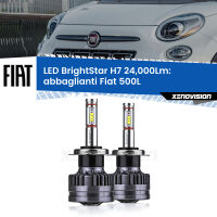 Abbaglianti LED H7 24,000Lm per Fiat 500L  2012-2018