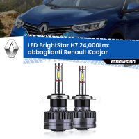 Abbaglianti LED H7 24,000Lm per Renault Kadjar  2015 -2022