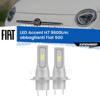 Abbaglianti LED H7 9600Lm per Fiat 500  2015-2022