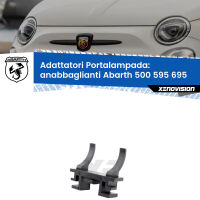 Adattatori portalampada Led per Anabbaglianti 500 595 695 2008 - 2015