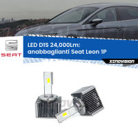 Anabbaglianti LED D1S 24,000Lm per Seat Leon 1P 2005 - 2012