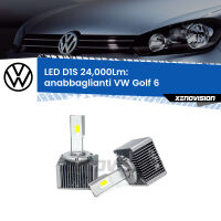 Anabbaglianti LED D1S 24,000Lm per VW Golf 6  2008 - 2011