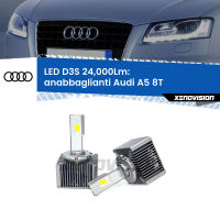 Anabbaglianti LED D3S per Audi A5 8T 2007 - 2017 24,000Lumen Canbus