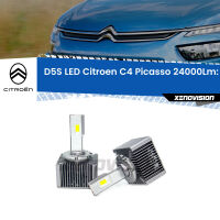 Anabbaglianti LED D5S 24,000Lumen per Citroën C4 Picasso (II) 2013 in poi