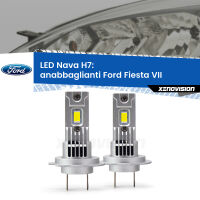 Anabbaglianti LED Ford Fiesta VII  con fari a parabola: H7 Nava