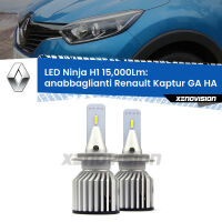 Anabbaglianti LED H1 15,000Lm per Renault Kaptur GA HA 2016 - 2018 FINE SERIE: NO GARANZIA