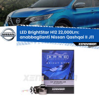 Anabbaglianti LED H11 22,000Lm per Nissan Qashqai II J11 2014 in poi FINE SERIE: NO GARANZIA