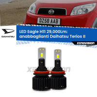 Anabbaglianti LED H11 29,000Lm per Daihatsu Terios II a parabola doppia