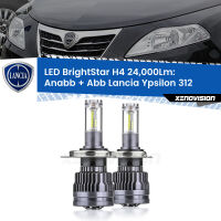 Anabbaglianti LED H4 24,000Lm per Lancia Ypsilon 312 2011 in poi