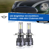 Anabbaglianti LED H4 24,000Lm per Mini Clubman R55 2007 - 2015