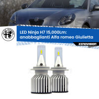 Anabbaglianti LED H7 15,000Lm per Alfa romeo Giulietta  2010 in poi FINE SERIE: NO GARANZIA