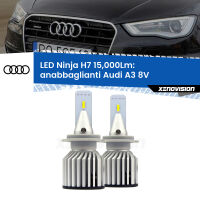 Anabbaglianti LED H7 15,000Lm per Audi A3 8V 2013 - 2016 FINE SERIE: NO GARANZIA