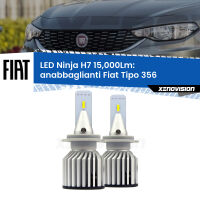 Anabbaglianti LED H7 15,000Lm per Fiat Tipo 356 fari lenticolari FINE SERIE: NO GARANZIA