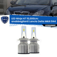 Anabbaglianti LED H7 15,000Lm per Lancia Delta MkIII 844 2008 - 2014 FINE SERIE: NO GARANZIA