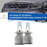 Anabbaglianti LED H7 15,000Lm per Mercedes Classe-C W204 Prima serie FINE SERIE: NO GARANZIA