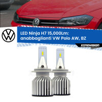 Anabbaglianti LED H7 15,000Lm per VW Polo AW, BZ 2017 in poi FINE SERIE: NO GARANZIA