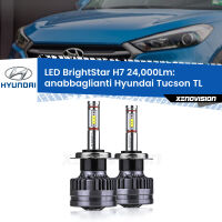 Anabbaglianti LED H7 24,000Lm per Hyundai Tucson TL 2015 - 2021