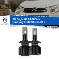 Anabbaglianti LED H7 29,000Lm per Citroën C1 II 2014 in poi