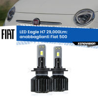 Anabbaglianti LED H7 29,000Lm per Fiat 500  2007 - 2015