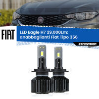 Anabbaglianti LED H7 29,000Lm per Fiat Tipo 356 fari a parabola