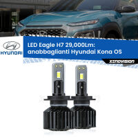 Anabbaglianti LED H7 29,000Lm per Hyundai Kona OS 2017 - 2022