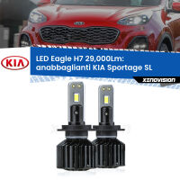 Anabbaglianti LED H7 29,000Lm per KIA Sportage SL 2010 - 2014