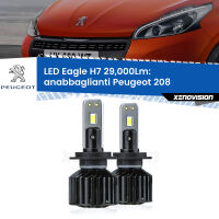 Anabbaglianti LED H7 29,000Lm per Peugeot 208  2012 - 2018