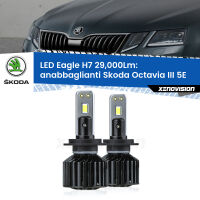 Anabbaglianti LED H7 29,000Lm per Skoda Octavia III 5E 2012 - 2018