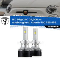 Anabbaglianti LED H7 34,000Lm per Abarth 500 595 695  2015 - 2022