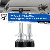 Anabbaglianti LED H7 34,000Lm per Abarth 500 595 695  2015 - 2022