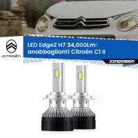 Anabbaglianti LED H7 34,000Lm per Citroën C1 II 2014 in poi