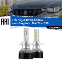 Anabbaglianti LED H7 34,000Lm per Fiat Tipo 356 fari lenticolari