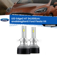 Anabbaglianti LED H7 34,000Lm per Ford Fiesta VII  con fari lenticolari