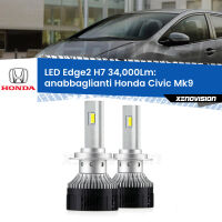 Anabbaglianti LED H7 34,000Lm per Honda Civic Mk9 2011 - 2015