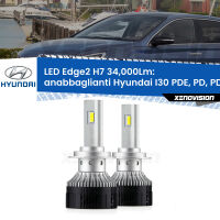 Anabbaglianti LED H7 34,000Lm per Hyundai I30 PDE, PD, PDEN 2016 in poi