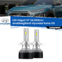 Anabbaglianti LED H7 34,000Lm per Hyundai Kona OS 2017 - 2022