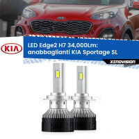 Anabbaglianti LED H7 34,000Lm per KIA Sportage SL 2010 - 2014