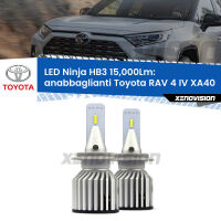 Anabbaglianti LED HB3 15,000Lm per Toyota RAV 4 IV XA40 fari a parabola FINE SERIE: NO GARANZIA