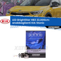 Anabbaglianti LED HB3 22,000Lm per KIA Stonic  a parabola doppia