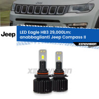 Anabbaglianti LED HB3 29,000Lm per Jeep Compass II LMC