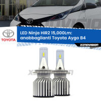 Anabbaglianti LED HIR2 15,000Lm per Toyota Aygo B4 2014 in poi FINE SERIE: NO GARANZIA